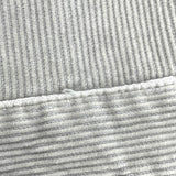 ミュウミュウ miu miu ロゴ刺繍コーデュロイ オーバーオールドレス MF5239 グレー コットン レディース オーバーオール