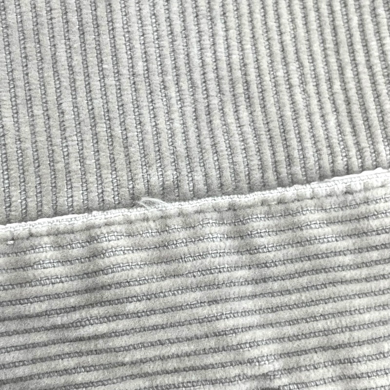 ミュウミュウ miu miu ロゴ刺繍コーデュロイ オーバーオールドレス MF5239 グレー コットン レディース オーバーオール