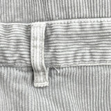 ミュウミュウ miu miu ロゴ刺繍コーデュロイ オーバーオールドレス MF5239 グレー コットン レディース オーバーオール