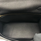エルメス HERMES ケリー25 Y刻 ブラック/GD金具 トゴ レディース ショルダーバッグ