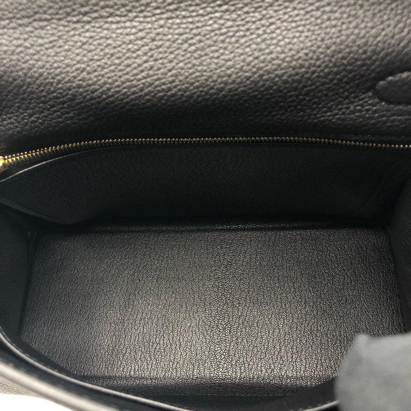 エルメス HERMES ケリー25 Y刻 ブラック/GD金具 トゴ レディース ショルダーバッグ
