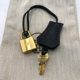 エルメス HERMES ケリー25 Y刻 ブラック/GD金具 トゴ レディース ショルダーバッグ