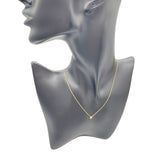 ティファニー TIFFANY＆CO バイザヤードネックレス　D0.07ct 750PG/ダイヤモンド ダイヤモンド ジュエリー
