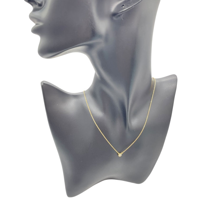 ティファニー TIFFANY＆CO バイザヤードネックレス　D0.07ct 750PG/ダイヤモンド ダイヤモンド ジュエリー