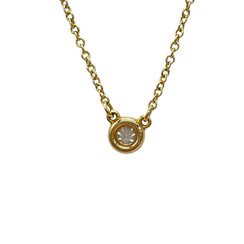 ティファニー TIFFANY＆CO バイザヤードネックレス　D0.07ct 750PG/ダイヤモンド ダイヤモンド ジュエリー