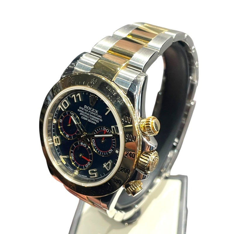 ロレックス ROLEX デイトナ 116523 ステンレススティール/K18イエローゴールド メンズ 腕時計