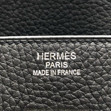 エルメス HERMES バーキン35 □O刻 ブラック×SV金具 トリヨン ユニセックス ハンドバッグ