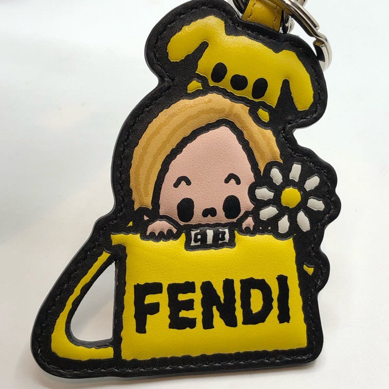 FENDI チャーム フェンディ FENDI シルビア×バケットチャーム 7AP096AWXTF1S98