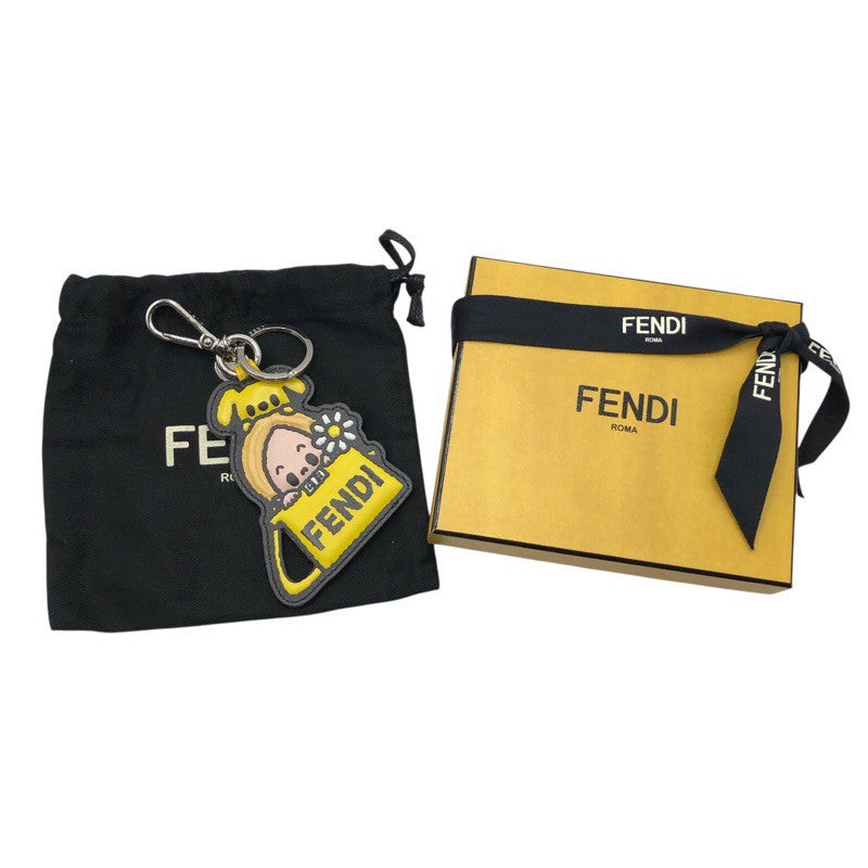 フェンディ FENDI シルビア×バケットチャーム 7AP096AWXTF1S98