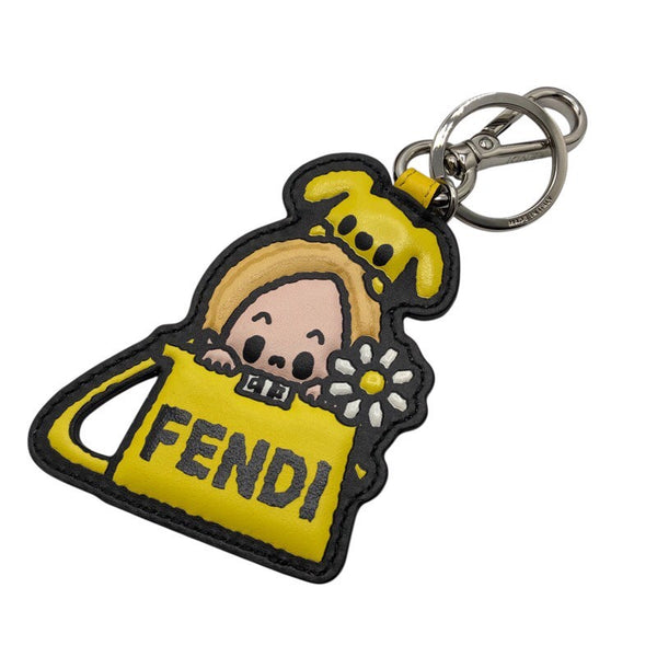 FENDI チャーム フェンディ FENDI シルビア×バケットチャーム 7AP096AWXTF1S98