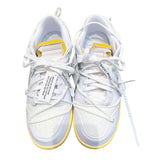 ナイキ NIKE ✖OFFWHITE DUNKLOWスニーカー DM1602-127 キャンバス メンズ スニーカー