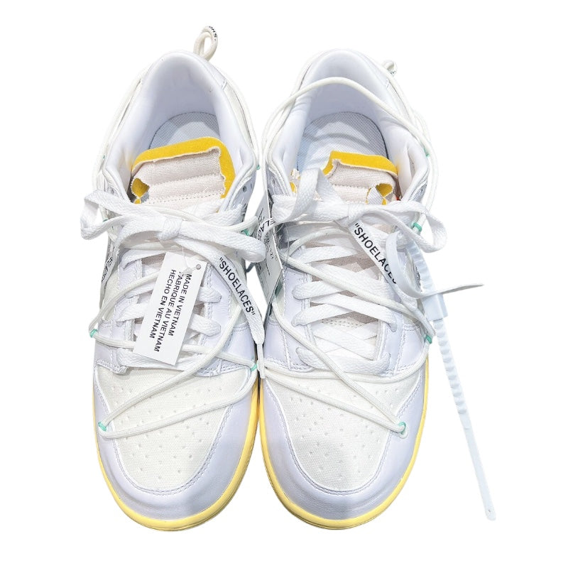 ナイキ NIKE ✖OFFWHITE DUNKLOWスニーカー DM1602-127 キャンバス メンズ スニーカー