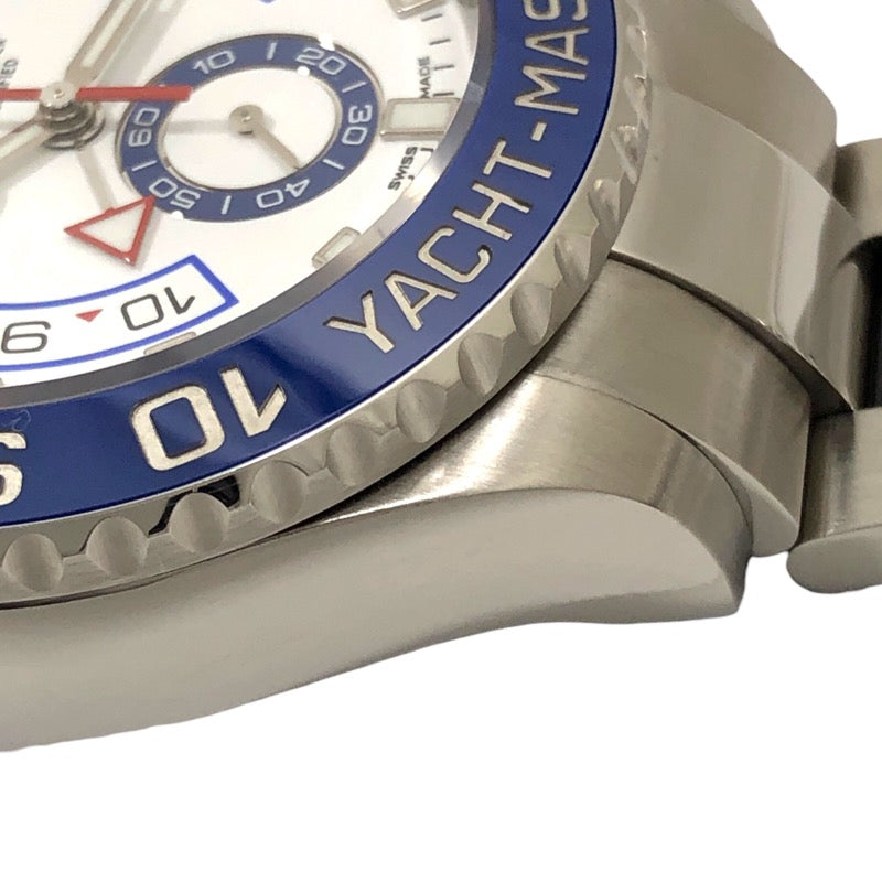 ロレックス ROLEX ヨットマスター2 ランダムシリアル 116680 ホワイト SS メンズ 腕時計