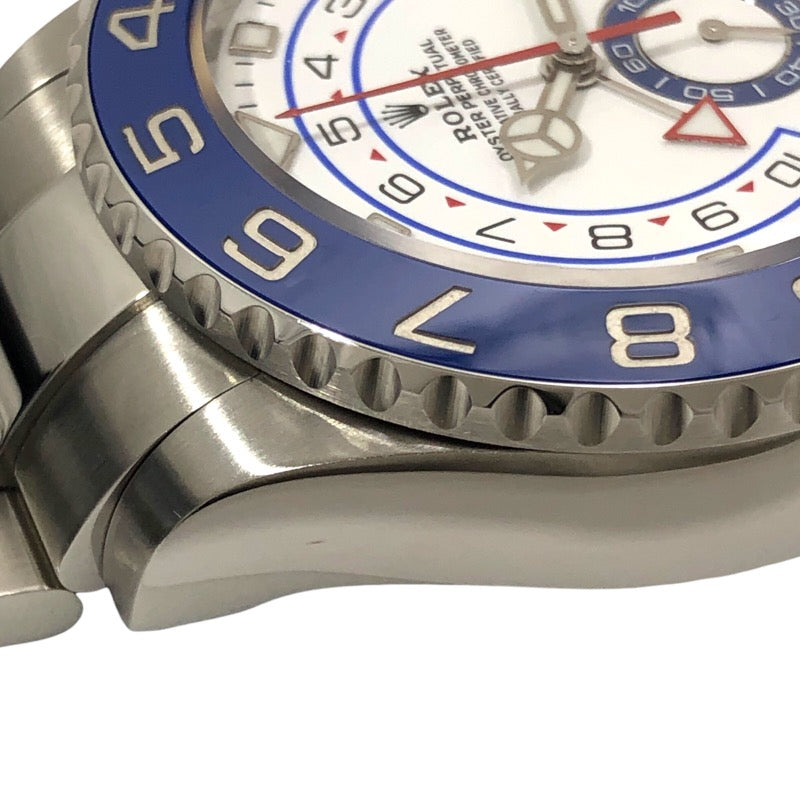 ロレックス ROLEX ヨットマスター2 ランダムシリアル 116680 ホワイト SS メンズ 腕時計