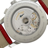 ロンジン LONGINES ヘリテージ テレメーター クロノグラフ L2.780.4.18.2 ホワイト SS/革ベルト（社外品） 自動巻き メンズ 腕時計