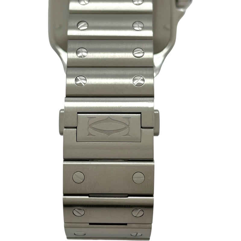 カルティエ Cartier サントス ドゥ カルティエLM WSSA0018 シルバー SS 自動巻き メンズ 腕時計
