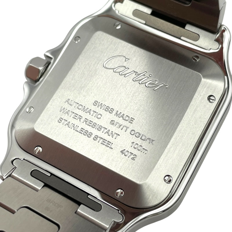 カルティエ Cartier サントス ドゥ カルティエLM WSSA0018 シルバー SS 自動巻き メンズ 腕時計