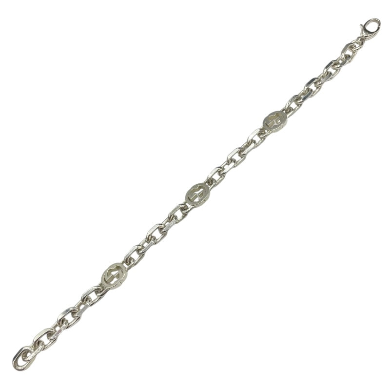 グッチ GUCCI インターロッキングGブレス シルバー Ag925 ジュエリー