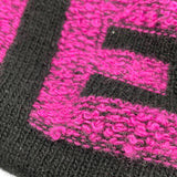 シャネル CHANEL カシミヤ混ロゴニットキャップ ブラック ウール レディース その他ファッション雑貨