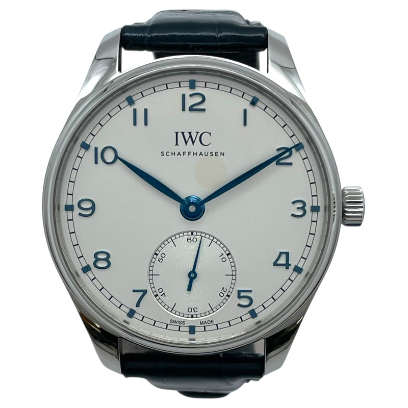 インターナショナルウォッチカンパニー IWC ポルトギーゼ IW358304 シルバー SS 自動巻き メンズ 腕時計