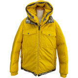 モンクレール MONCLER ×GENIUS PRELE リバーシブルダウンジャケット E20914142985 54AEL イエロー ポリエステル メンズ ダウンジャケット