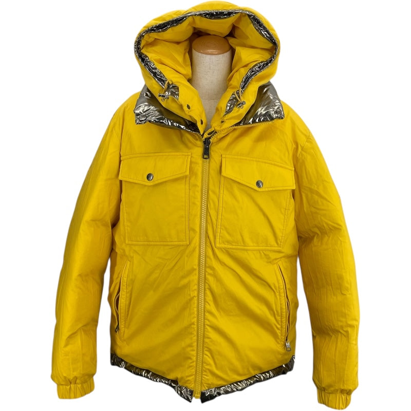 モンクレール MONCLER ×GENIUS PRELE リバーシブルダウンジャケット E20914142985 54AEL イエロー ポリエステル メンズ ダウンジャケット