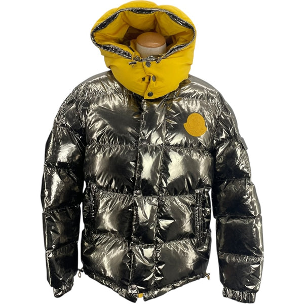 モンクレール MONCLER ×GENIUS PRELE リバーシブルダウンジャケット E20914142985 54AEL イエロー ポリエステル メンズ ダウンジャケット
