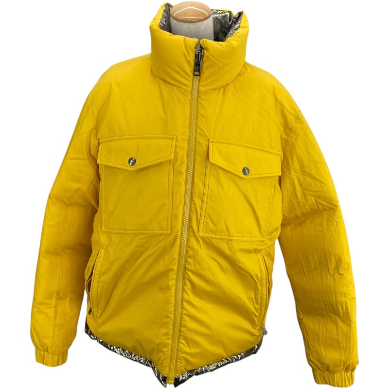 モンクレール MONCLER ×GENIUS PRELE リバーシブルダウンジャケット E20914142985 54AEL イエロー ポリエステル メンズ ダウンジャケット