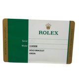 ロレックス ROLEX コスモグラフ・デイトナ ランダムシリアル 116508 グリーン K18YG メンズ 腕時計