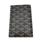 ゴヤール GOYARD グルネルパスポートケース ブラック PVC/レザー ユニセックス パスケース