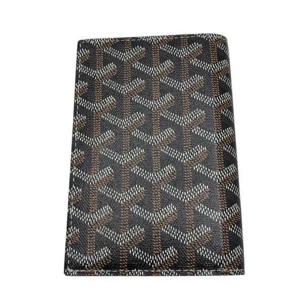 ゴヤール GOYARD グルネルパスポートケース ブラック PVC/レザー ユニセックス パスケース