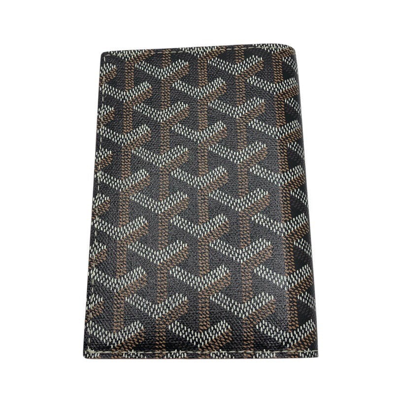 ゴヤール GOYARD グルネルパスポートケース ブラック PVC/レザー ユニセックス パスケース