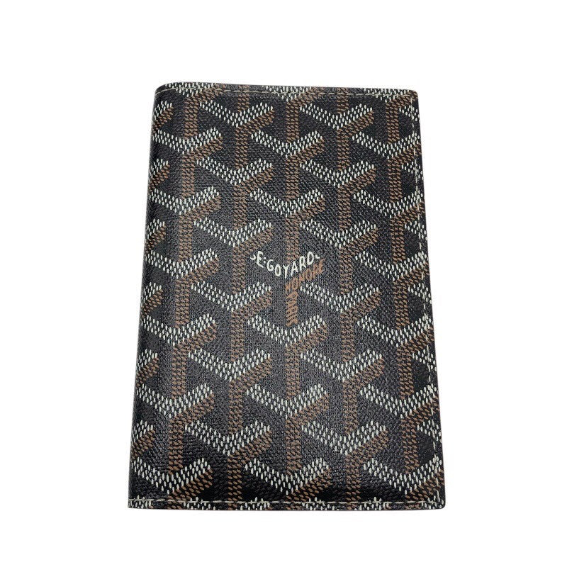 ゴヤール GOYARD グルネルパスポートケース ブラック PVC/レザー ユニセックス パスケース