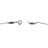 ティファニー TIFFANY＆CO カラーバイザヤード ネックレス アクアマリン シルバー Ag925 アクアマリン ジュエリー