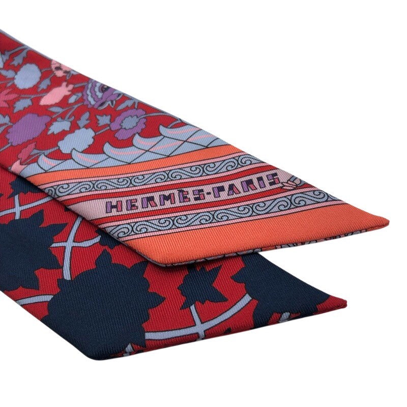 エルメス ツイリー シルク スカーフ TAPIS PERSANS タグあり エルメス ツイリー シルク スカーフ TAPIS PERSANS タグあり