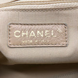 シャネル CHANEL マトラッセ2WAYトート ベージュ・ブラック×GD金具 ラム レディース トートバッグ