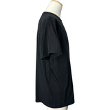 Maison HONORE ロゴワッペン半袖Ｔシャツ ブラック コットン メンズ 半袖Ｔシャツ
