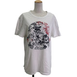 モンクレール MONCLER MAGLIA Tシャツ ホワイト コットン レディース 半袖Ｔシャツ