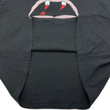 サンローラン SAINT LAURENT ブラッドスタープリントTシャツ 351662 ブラック コットン メンズ 半袖Ｔシャツ