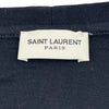 サンローラン SAINT LAURENT ブラッドスタープリントTシャツ 351662 ブラック コットン メンズ 半袖Ｔシャツ