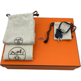 エルメス HERMES サックアデベッシュ21 B刻 ブルーサフィール SV金具 トゴ レディース ショルダーバッグ