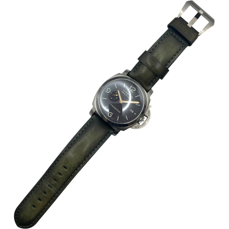 パネライ PANERAI ルミノールマリーナ 1950 PAM00351 グレー SS メンズ 腕時計