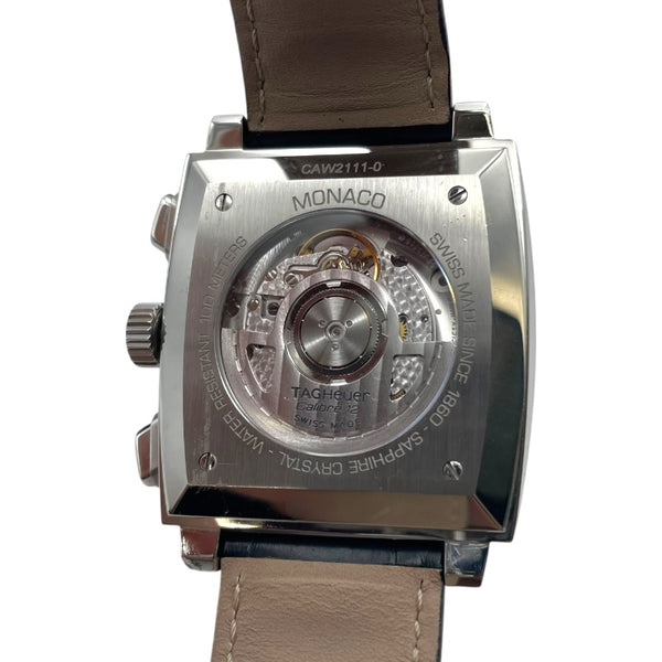 タグ・ホイヤー TAG HEUER モナコ キャリバー12 スティーブ・マックイーン CAW2111.FC6183 ブルー SS メンズ 腕時計