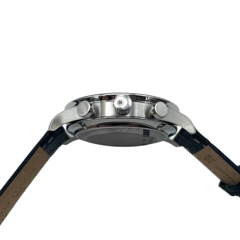 インターナショナルウォッチカンパニー IWC ポルトギーゼ クロノグラフ オートマティック IW371438 ブラック SS メンズ 腕時計