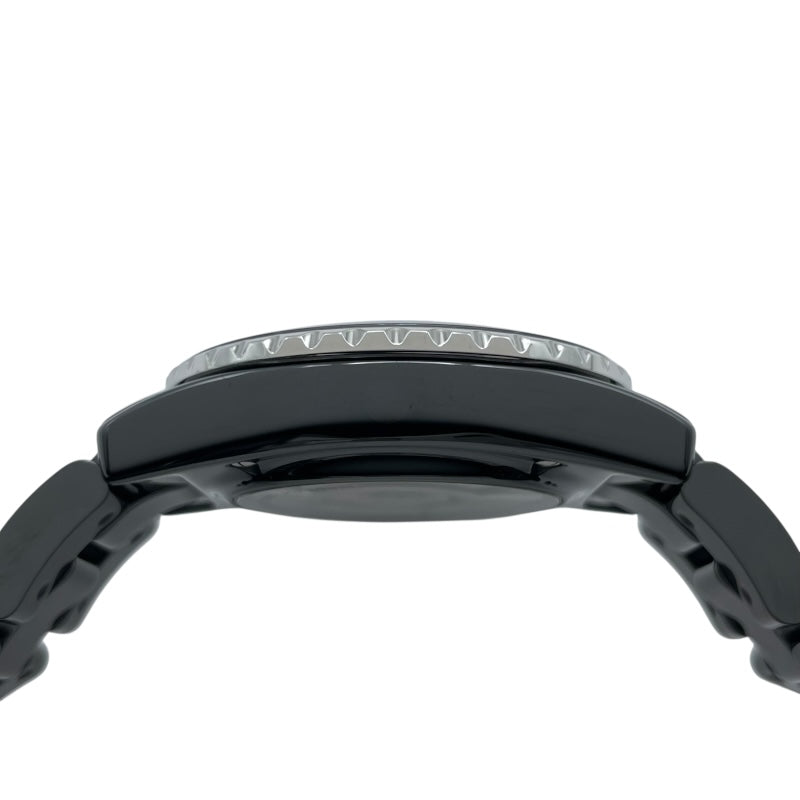 シャネル CHANEL J12 エレクトロキャリバー12.1 38ｍｍ H7122 ブラック セラミック メンズ 腕時計