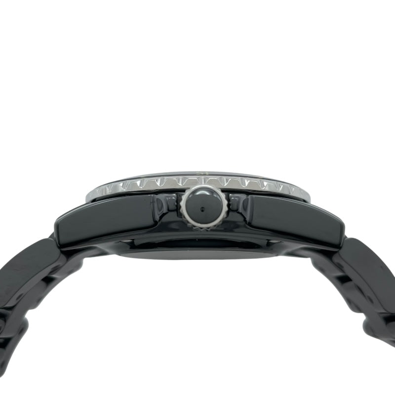 シャネル CHANEL J12 エレクトロキャリバー12.1 38ｍｍ H7122 ブラック セラミック メンズ 腕時計