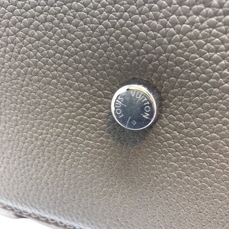ルイ・ヴィトン LOUIS VUITTON ジョルジュトートMM M23154 カーキ カーフレザー メンズ ショルダーバッグ
