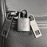 ルイ・ヴィトン LOUIS VUITTON キーポル･バンドリエール 50 M21420 ノワール アエログラム･レザー メンズ ボストンバッグ