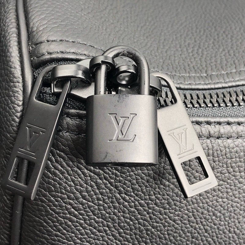 ルイ・ヴィトン LOUIS VUITTON キーポル･バンドリエール 50 M21420 ノワール アエログラム･レザー メンズ ボストンバッグ