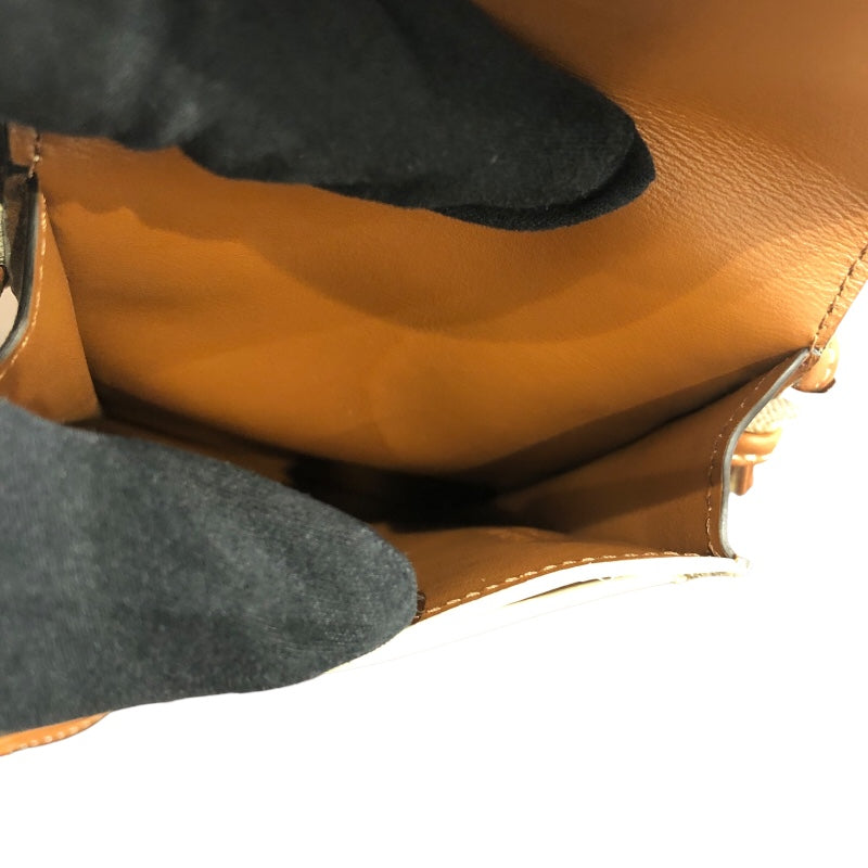 セリーヌ CELINE モバイルポーチ 10G332CQD.01TA ホワイト トリオンフキャンバ/レザー レディース ショルダーバッグ